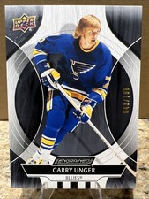 2024-25 Upper Deck Engrained Icons - Garry Unger #31 EBONY /199! St. Louis Blues
