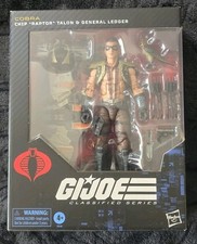 GI Joe Classified  139 Chip  Raptor  Talon And General Ledger