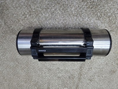 ZOJIRUSHI Stainless Steel Double Walled Vacuum Bottle 1980s Japan 1.8 lt Vintage