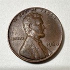 1964 Lincoln Memorial Small Cent l on edge US Coin — photo 1