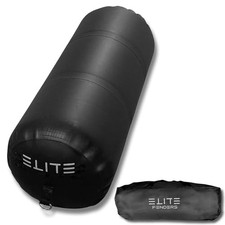 Heavy-Duty Inflatable Boat Fenders for Boats Yachts Sailboats Black 36"x18"