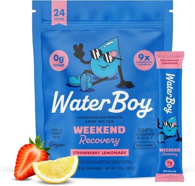 Weekend Recovery | 3, 200mg Electrolyte Powder Paets | Ginr +