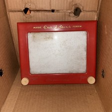 VINTAGE Ohio Art No. 505 ETCH A SKETCH Magic Screen Drawing Toy