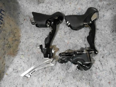 Shimano 105 10-Speed Mini Group. Shifters, Front and Rear Derailleur
