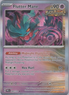 Pokémon Flutter Mane Prismatic Evolutions Nr.43