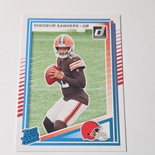 Panini Donruss 2025 Shedeur Sanders #306 Browns Rated Rookie Football NFL
