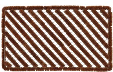 Esschert Design Wire Doormat with Coir, Large, Brown