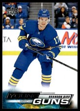 2022-23 Upper Deck Young Guns Brandon Biro Rookie Buffalo Sabres #455