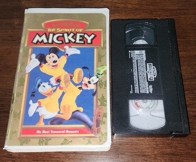 The Spirit of Mickey VHS 1998 Walt Disney Home Video Classic