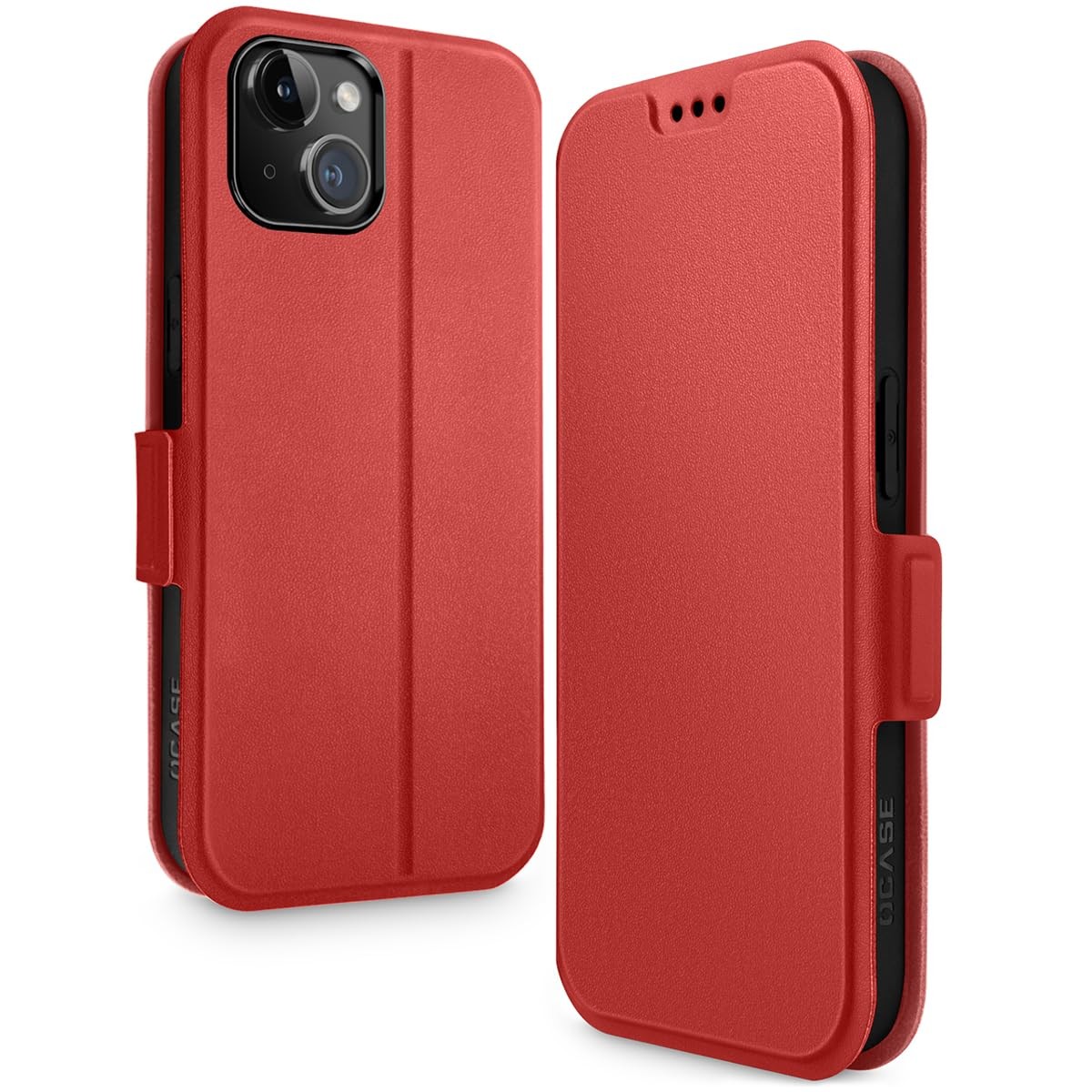 Coque iPhone 15 ultra mince protection cuir pour déplacements urbains
