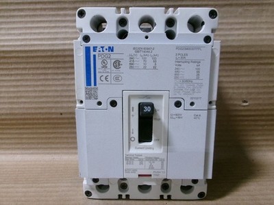 NEW EATON PDG PDG2 PDG23M0030TFFL 3 Pole 30 Amp 600V Circuit Breaker NTO