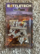 Battletech 20-5083 Warwolf Prime Iron Wind Metals Mechwarrior NiB