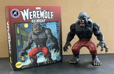 WEREWOLF BY NIGHT MONDO SOFT VINYL ACTION FIGURE BLOOD MOON VARIANT LTD ED 200
