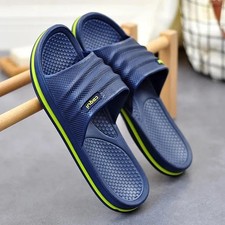 Soft EVA Indoor Slippers Men Non Slip Lightweight Comfortable Bathroom Slippers