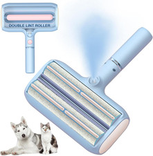 Pet Hair Removal Tool: New Upgraded Pet Hair Remover with Fur Bin-Reusable Lint