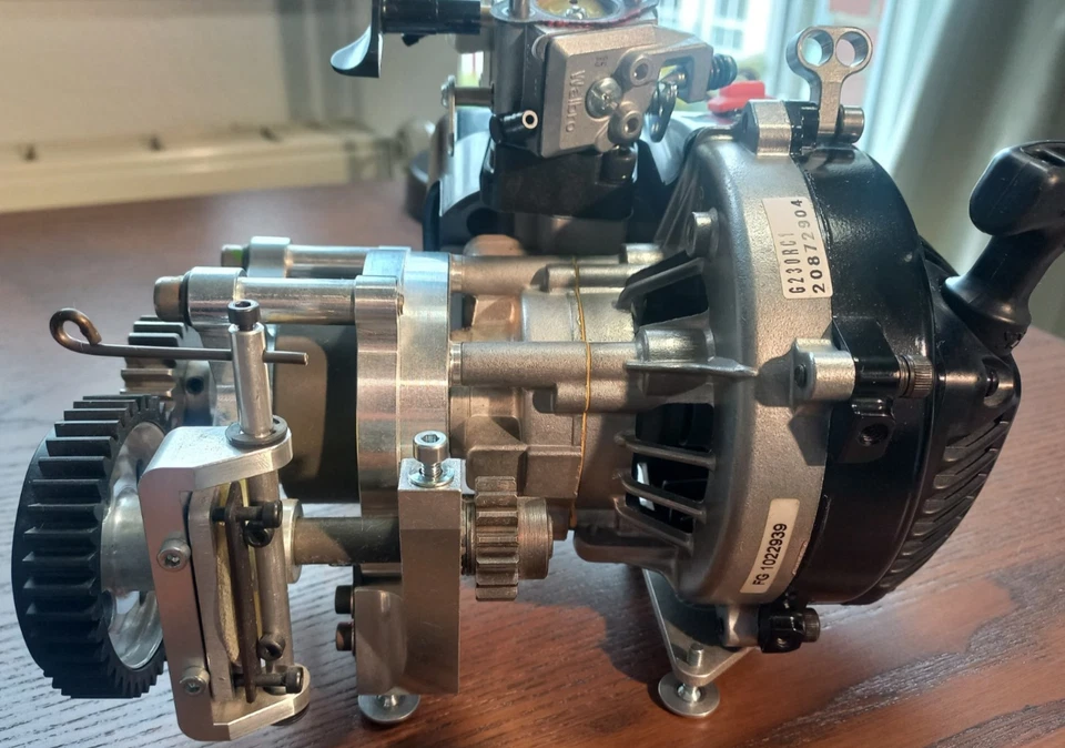 FG 1:5 Zenoah G230RC1 Motor, Walbro Vergaser 23 ccm  Kupplung und Tuning Bremse - Bild 3 von 4