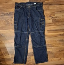 Dassy Knoxville Stretch-Arbeitsjeans Bundhose  Jeansblau Gr. 56