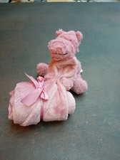 Jellycat Pink Hippo Plush Soft Toy – Retired / Discontinued – With Blanket