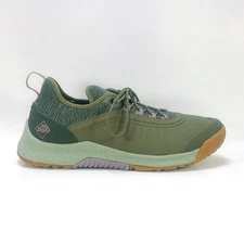 Muck Boot Company Outscape Womens 9 Green Waterproof Lace Up Sneakers 