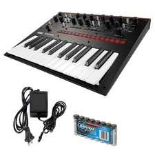 Korg Monologue Monophonic Analog Synthesizer - Black POWER KIT