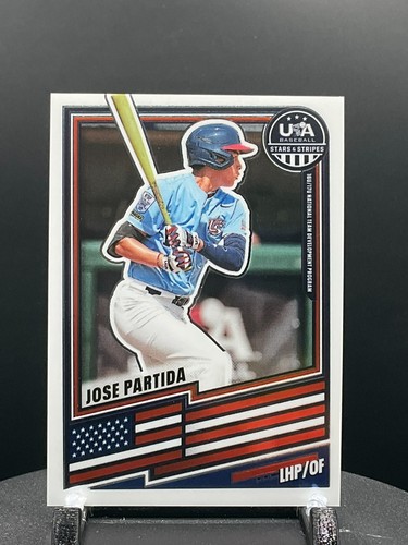 2026 Panini Stars & Stripes Prizm USA Baseball #67 Jose Partida | Base