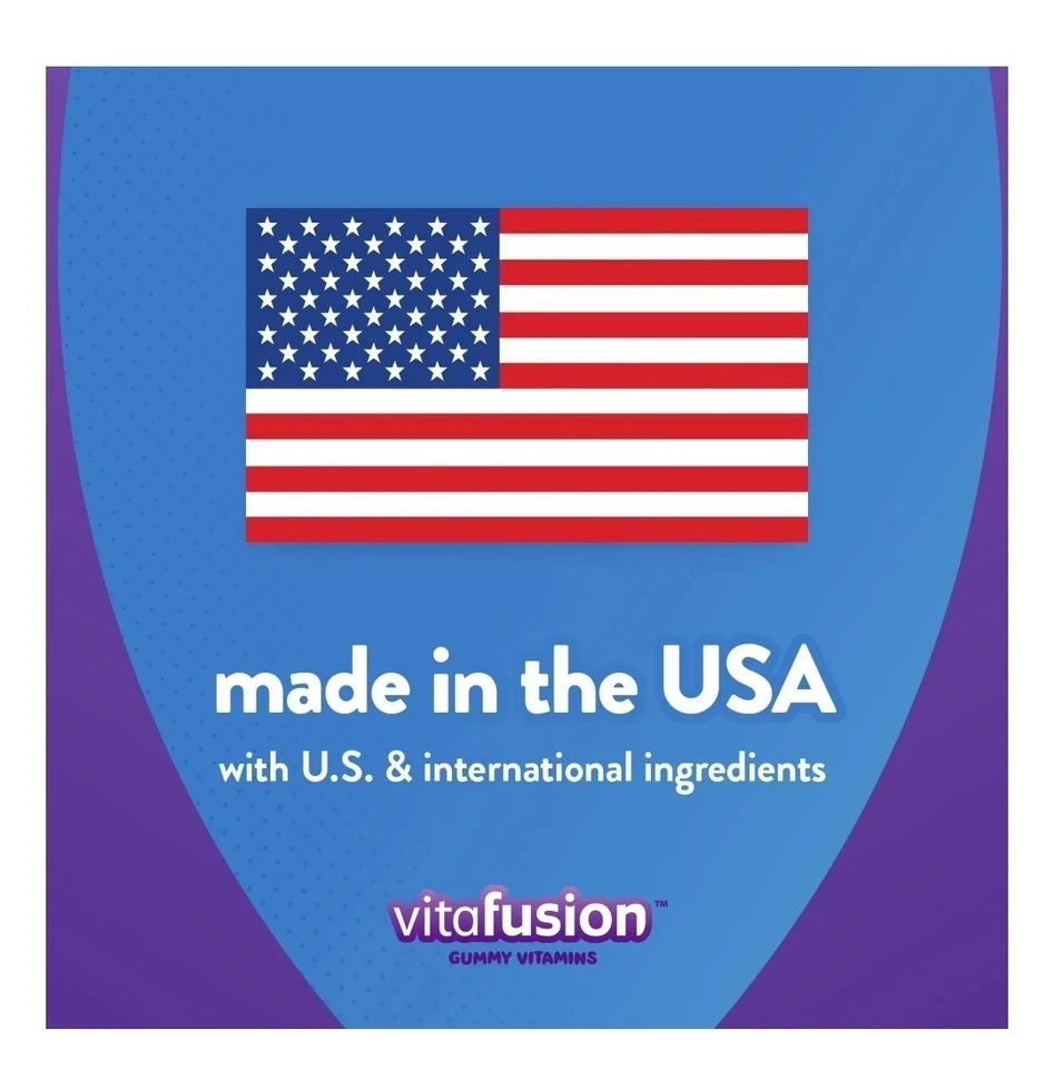 Женские поливитаминные жевательные резинки Vitafusion 70 штук каждая = 140 штук срок годности 11/25 ягоды 2 шт. - Изображение 4 из 4