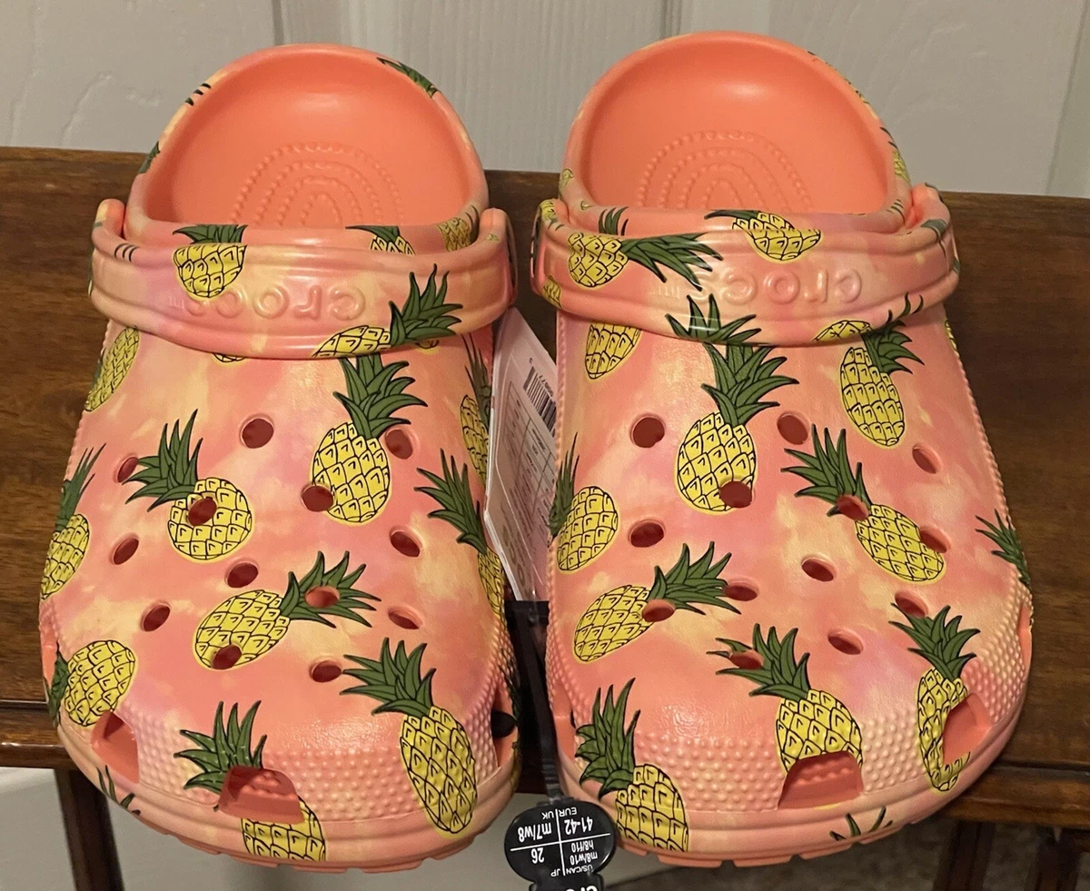 Pineapple crocs sale