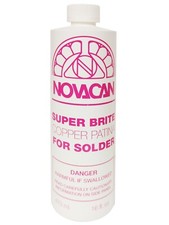 Novacan Super Brite Copper Patina for Solder 16oz.