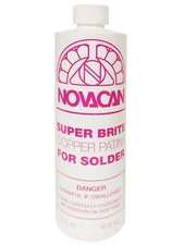 Novacan Super Brite Copper Patina for Solder 16oz.
