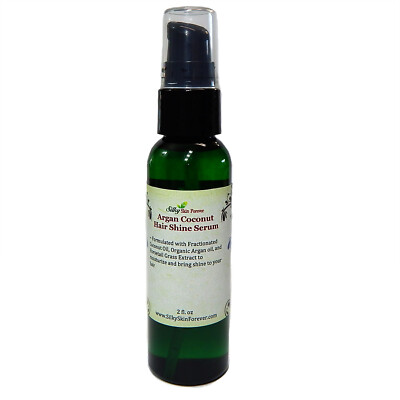 Argan Coconut Hair Shine Serum Split End Horsetail Grass Extract Ylang Ylang 