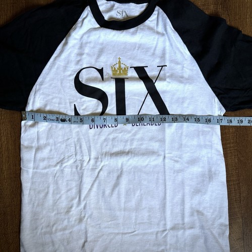 Six Broadway Musical Ex Wives Tour T-Shirt Small Theater West End Queens - Bild 3 von 6