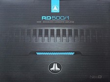 JL AUDIO RD500/1 CLASS-D RD SERIES CAR SUBWOOFER AMPLIFIER "BRAND NEW"