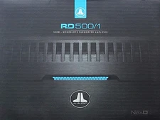 JL AUDIO RD500/1 CLASS-D RD SERIES CAR SUBWOOFER AMPLIFIER "BRAND NEW"