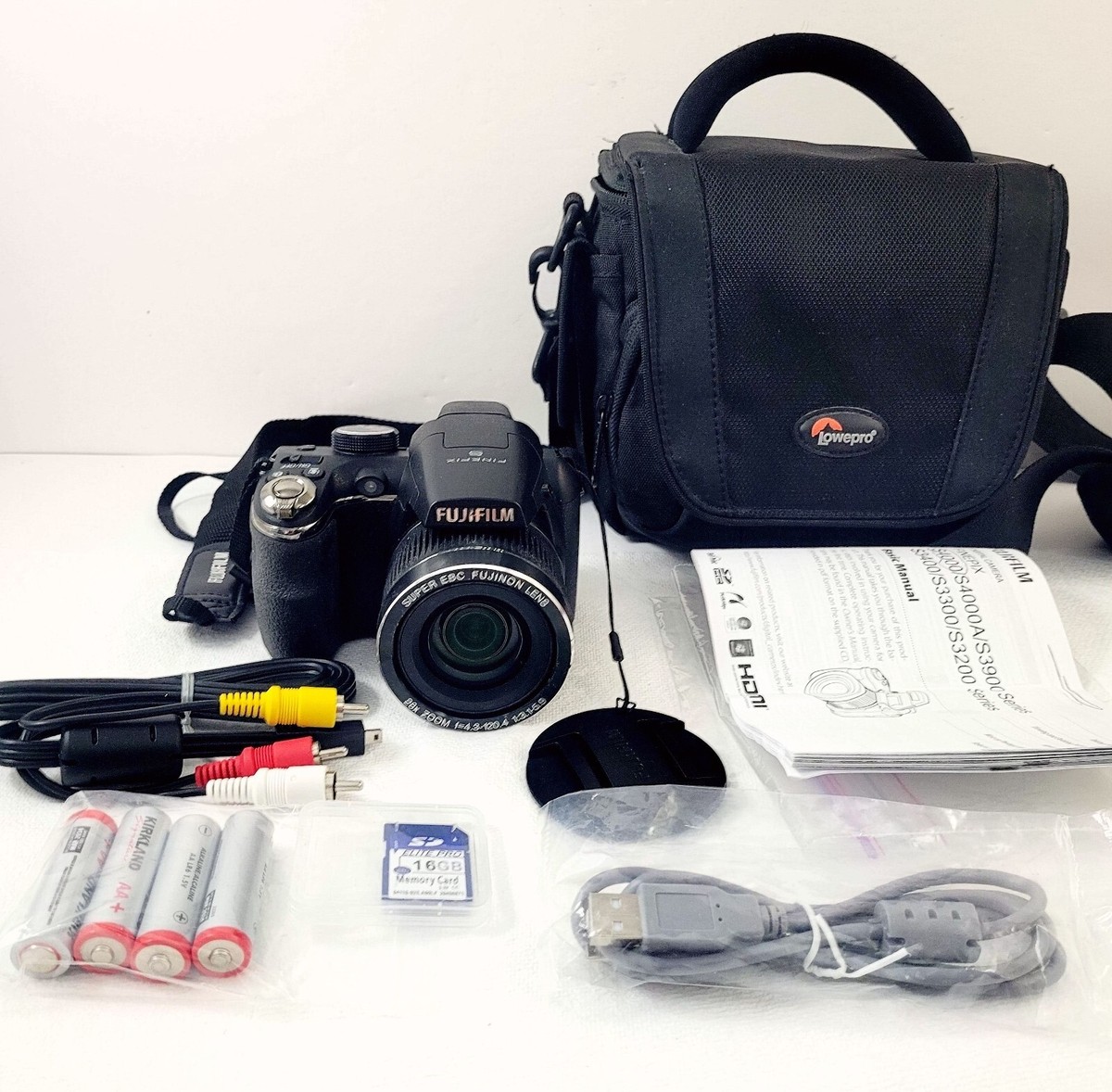 Finepix S3400 Fujifilm Finepix S 14mp Manual MINT!!!】Fujifilm