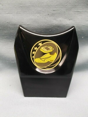 track gold star insert trophy black award party favor economy 