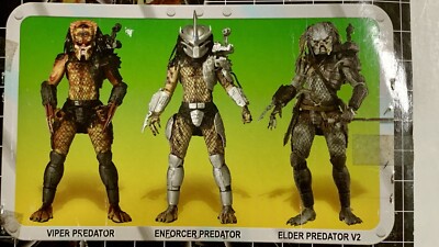 NECA Viper Predator 2014 Ultimate Alien Hunter Reel Toys W
