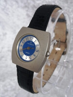 Montre Bracelet Yves Meillon N1525 – Quartz Unisexe – Pour Pièces Ou Réparation (ne Fonctionne Pas)