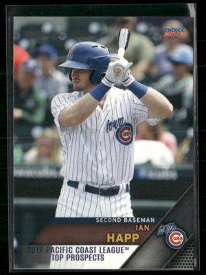 Ian Happ 2017 Pacific Coast League PCL Top Prospects Set
