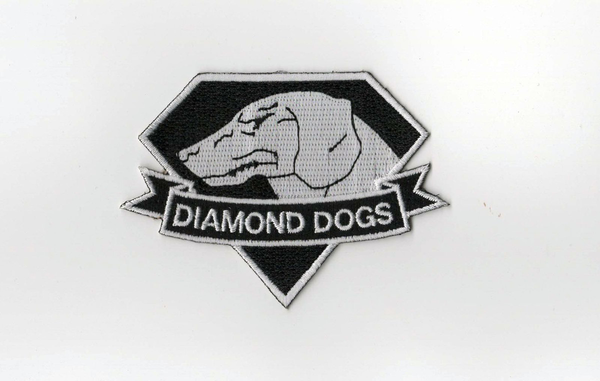 Diamond Dogs Black and White Patch From Metal Gear Solid V The Phantom Pain