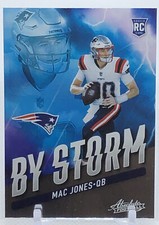 💥MAC JONES ROOKIE 2021💥PANINI ABSOLUTE FOOTBALL BY STORM RC💥PATRIOTS🔥🔥