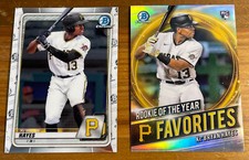 Ke'Bryan Hayes 2 Lot 2020 & 21 Bowman Chrome FREE SHIPPING