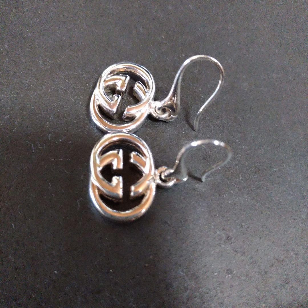 GUCCI Interlocking Double G Hook Type Pierced Ear… - image 20