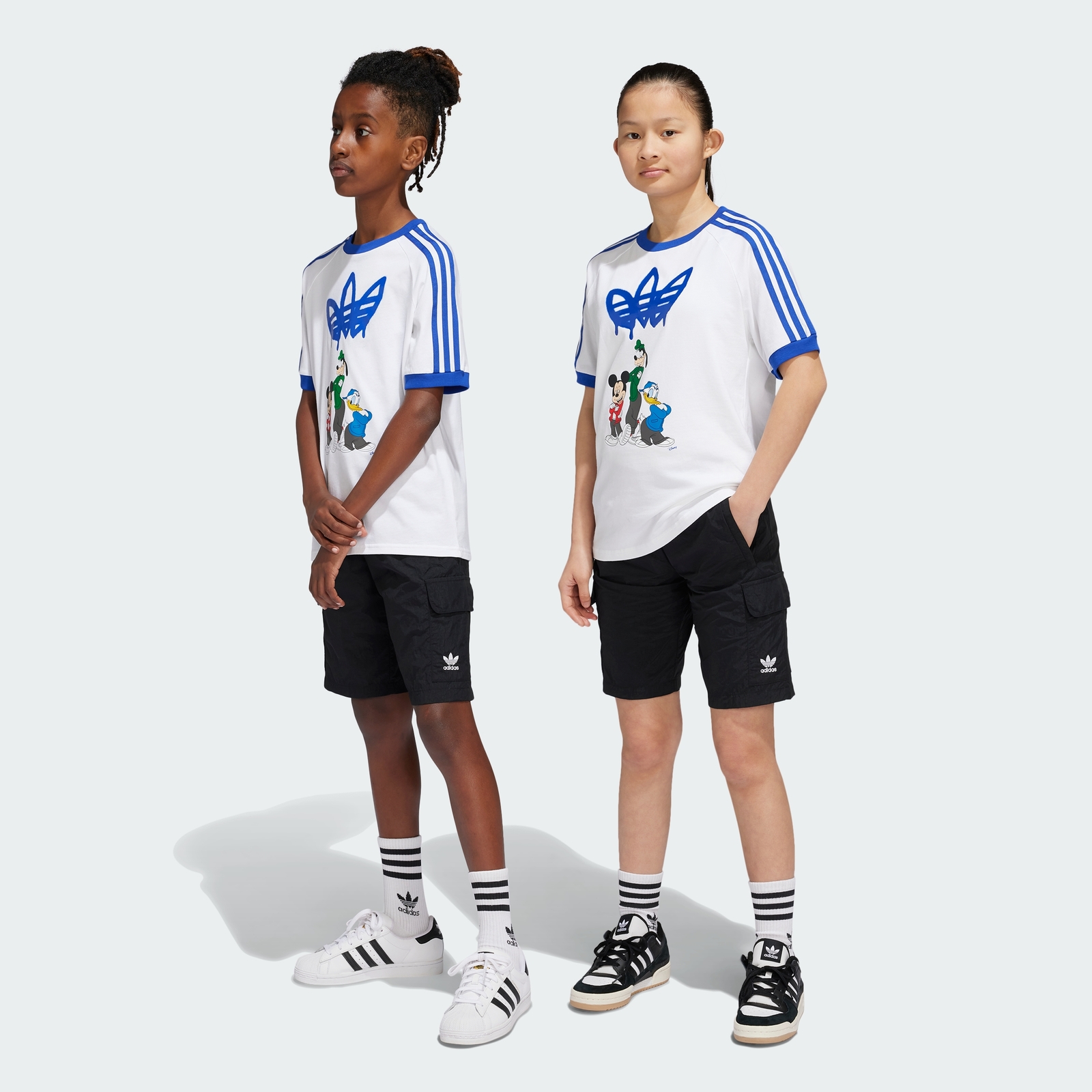 детские шорты-карго adidas kids