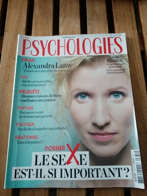 Special Alexandra Lamy - 2017 - Zeitschrift PSYCHOLOGIES Magazin - sein Leben besser leben! 