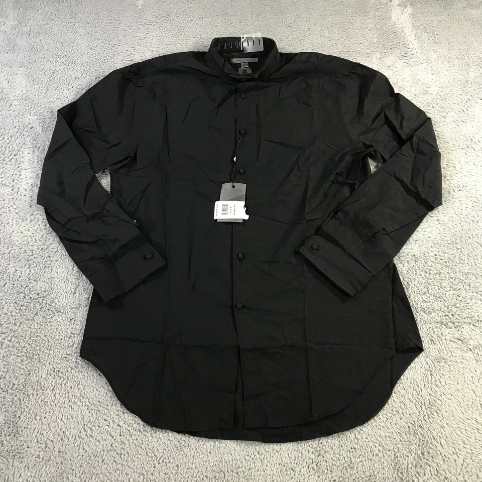 Camisa John Varvatos Para Hombre Pequeña Abotonada Jimi Hendrix Edición Limitada Negra 14 Foto 2 de 4