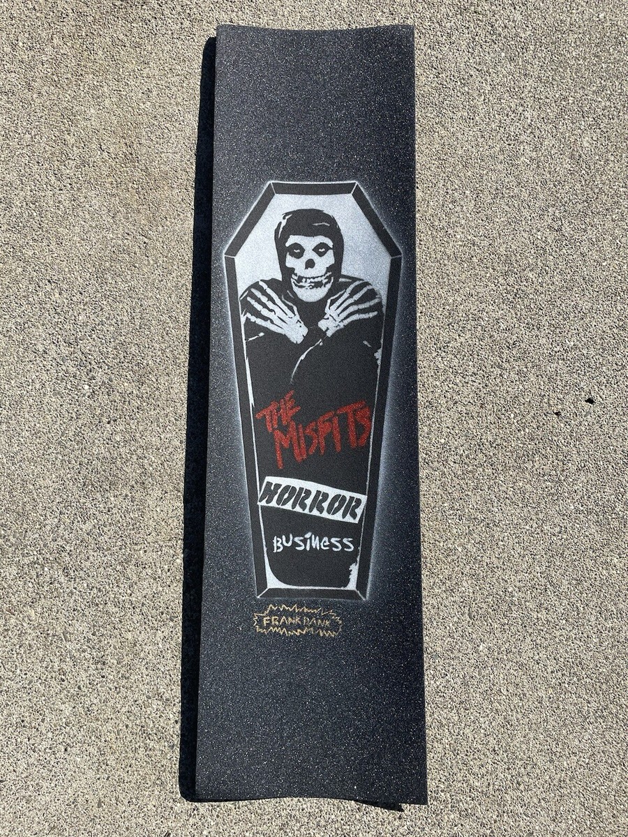 Mob Skateboard Grip Tape Misfits Skull Coffin Horror Punk Rock