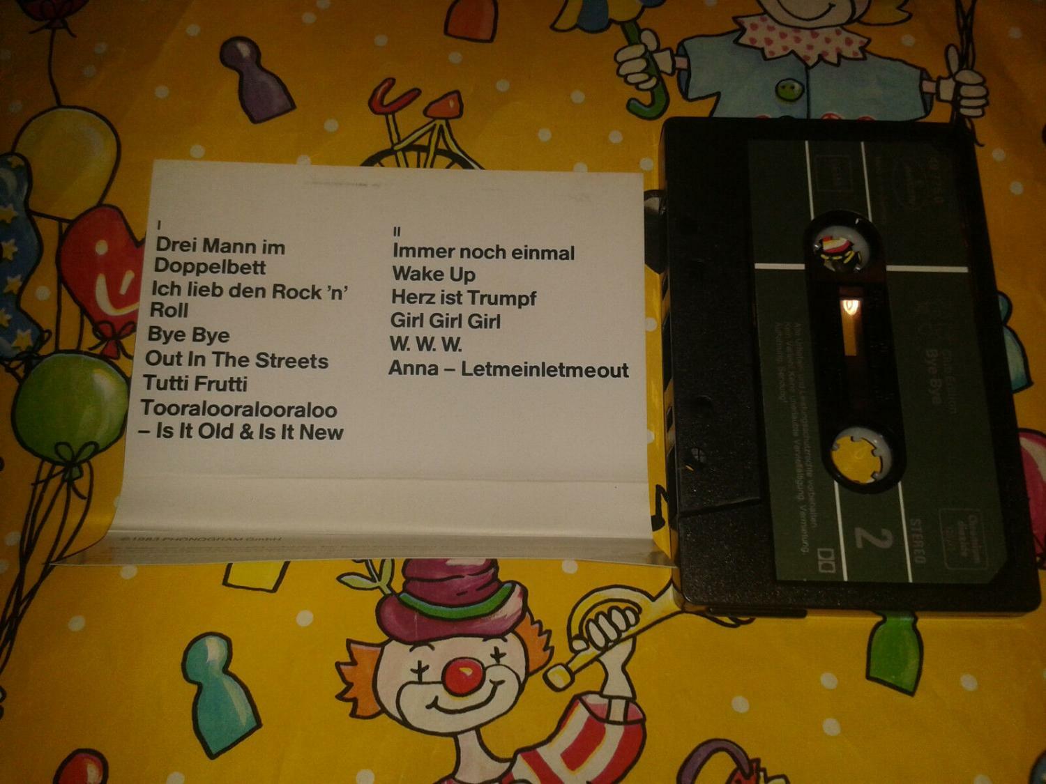 Trio Bye Bye Musik Kassette Mc Mercury Tape Ndw Stephan Remmler Ebay ebay