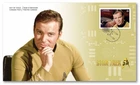 STAR TREK 50th = WILLIAM SHATNER as Captain KIRK = Official FDC Canada 2016