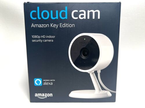 AMAZON CLOUD CAM KEY EDITION 1080P HD INDOOR SECURITY CAMERA (WMP007334) - Afbeelding 1 van 5