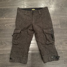 Rare Vintage Retired RUGBY Ralph Lauren Tweed Brown Jodhpurs Pants 2 Equestrian